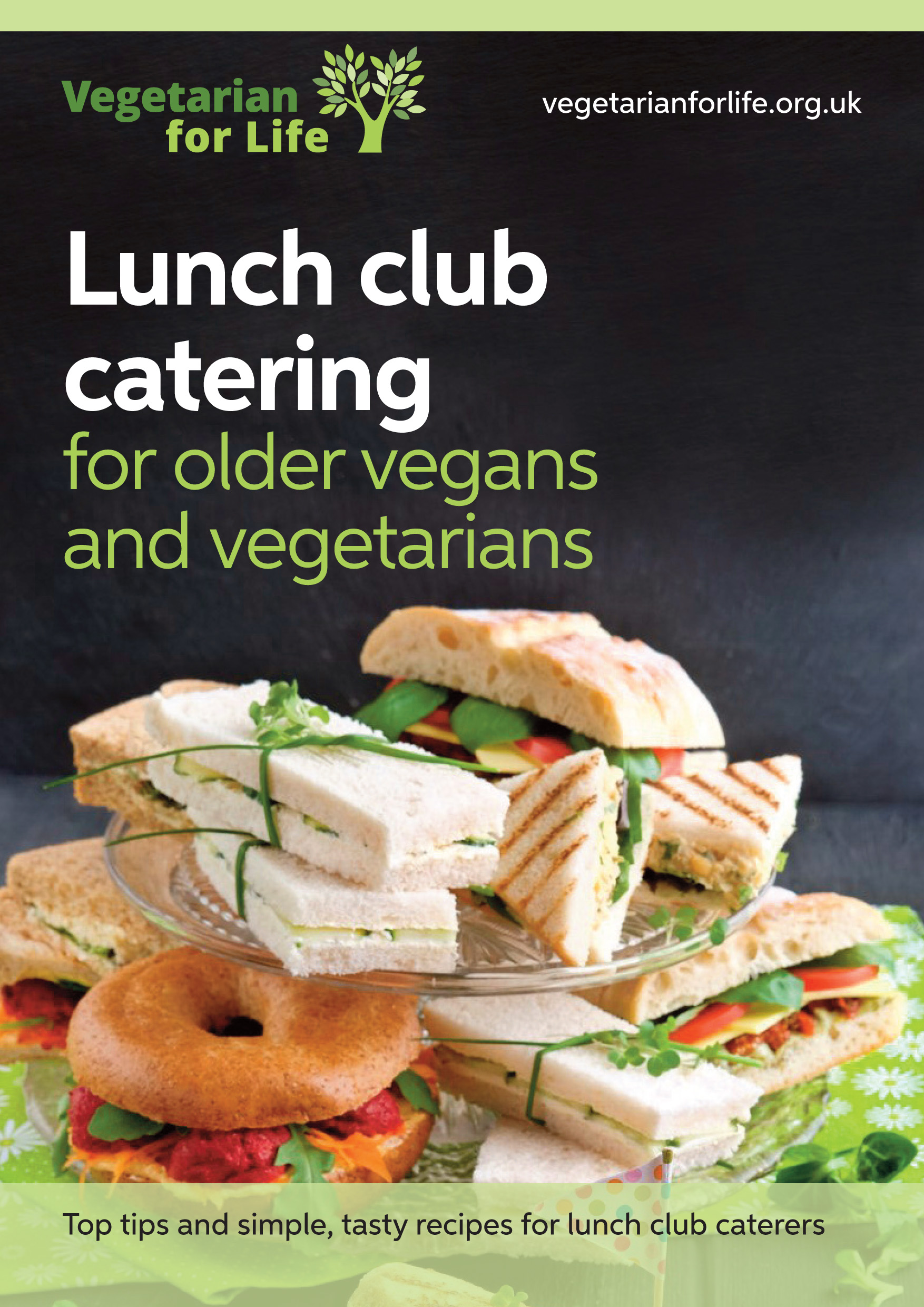 Lunch Club Catering for Older Vegans and Vegetarians
